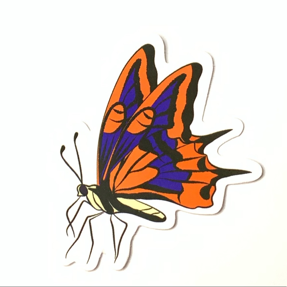 Butterfly Vinyl Sticker